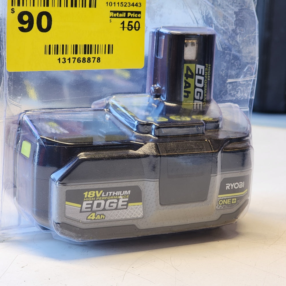 ONE + 18V 4.0 Ah Lithium-ion High Performance Edge ONE + 18V 4.0 Ah Lithium-ion High Performance Edge